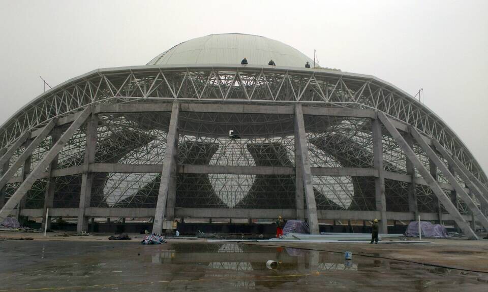 攀枝花温泉馆网架工程